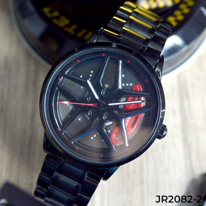 JR2082 RELOJ JOEFOX RIN GIRATORIO METAL HOMBRE