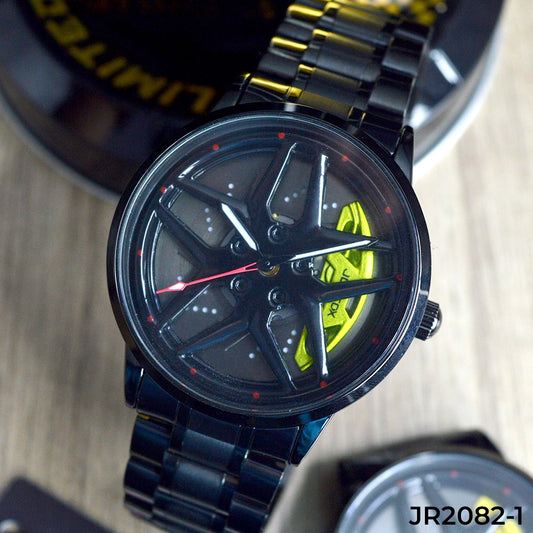 JR2082 RELOJ JOEFOX RIN GIRATORIO METAL HOMBRE