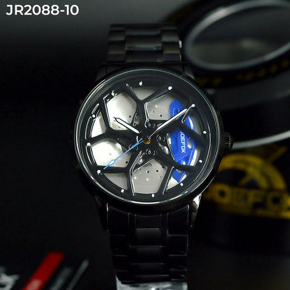 JR2088 RELOJ JOEFOX  RIN GIRATORIO METAL HOMBRE