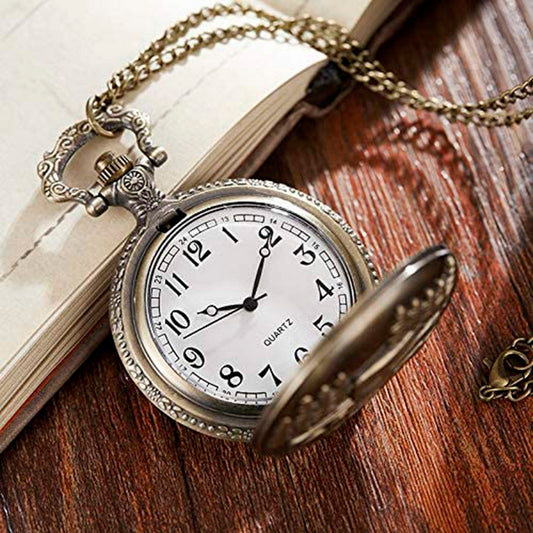 Reloj Bolsillo Carruaje + Estuche