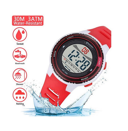 Reloj Niño Niña Digital Impermeable + Estuche