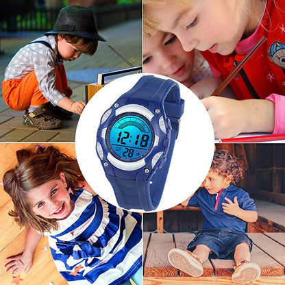 Reloj Niño Niña Digital Impermeable + Estuche