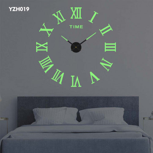 RP-YZH019 RELOJ LUMINOSO ANÁLOGO ADHESIVO 3D